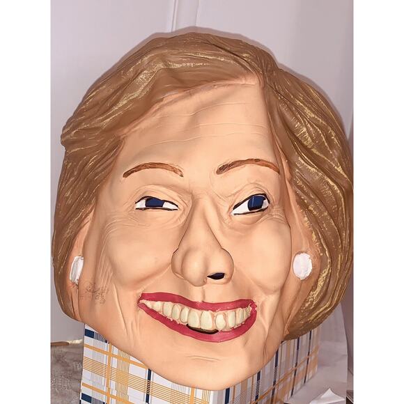 Hilary Clinton Adult Halloween Dress Up Political Costume Mask, One Size - Picture 13 of 14